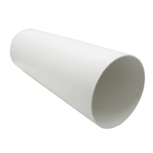 Kair Round Pipe – Rigid Straight Ducting - 125mm, 350mm, 1