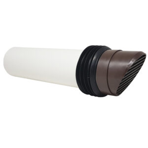 Kair High Rise Ducting Vent - 100mm, Brown