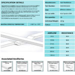 Kair System 204 Cross Over Duct Connector for use with 204 x 60mm Ducting