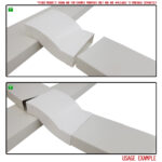 Kair System 204 Cross Over Duct Connector for use with 204 x 60mm Ducting