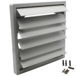 Large Gravity Flap / Shutter Grille - 350mm