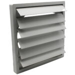 Large Gravity Flap / Shutter Grille - 450mm
