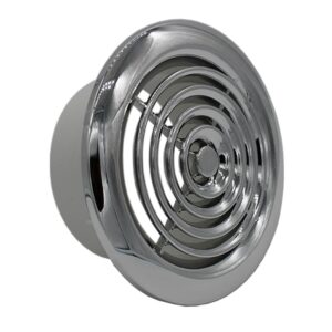 Manrose Chrome Ceiling Grille - 100mm