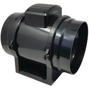 Manrose MF Range Mixflo Inline Duct Fan - 200mm, Timer