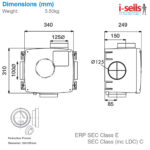 Manrose Manivent MANI3000N Whole House System