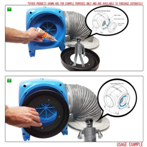 Nuaire Blue Drimaster ECO NOX Filter Upgrade Kit for Existing ECO Units