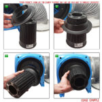 Nuaire Blue Drimaster ECO NOX Filter Upgrade Kit for Existing ECO Units