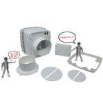 Nuaire Cyfan Bathroom - Kitchen Extractor Fan
