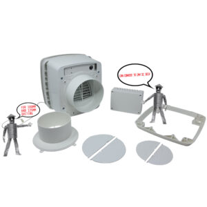 Nuaire Cyfan Bathroom - Kitchen Extractor Fan