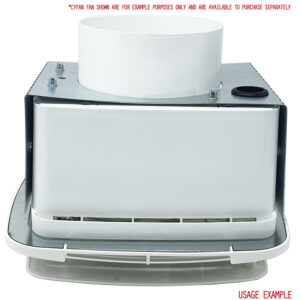 Nuaire Cyfan Extract Fan Recess Kit