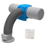 Nuaire Drimaster Eco Heat Positive Input Ventilation Unit With Integral 400W Heater - Heater + Switch
