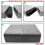 Pack of 6 Nuaire One Piece Conectors For 204x60 Thermal Ducting
