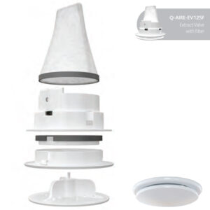 Nuaire Q-Aire Valve - With Filter