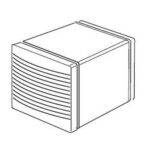 150mm XS6WA Wall Mounted Extract Fan Kit