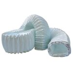 Kair Rectangular PVC Flexible Hose – 3 Metres - 110x54mm