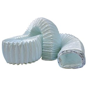 Kair Rectangular PVC Flexible Hose – 3 Metres - 110x54mm
