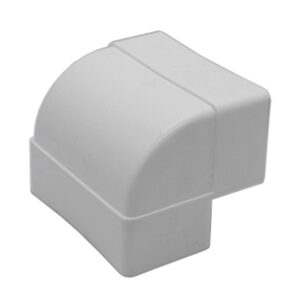 Kair 90 Degree Vertical Elbow Bend Rectangular - 110x54mm