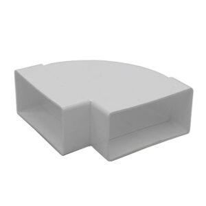 Kair 90 Degree Horizontal Elbow Bend Rectangular - 110x54mm
