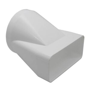 Kair Ducting Adaptor Rectangular to Round - 150x70mm, 125mm