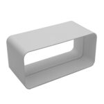 Kair Rectangular Straight Connector - 150x70mm
