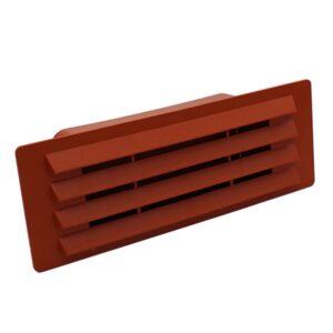 Kair Airbrick 150x70mm With Damper Rectangular Ducting - Terracotta