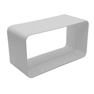 Kair Rectangular Straight Connector - 180x90mm