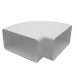 Kair 90 Degree Horizontal Elbow Bend Rectangular - 180x90mm