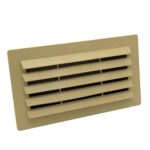 Kair Airbrick 180x90mm With Damper Rectangular Ducting - Beige