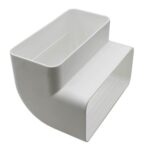 Kair 90 Degree Vertical Elbow Bend Rectangular - 150x70mm