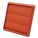 Kair Gravity Grill 110x54mm Rectangular Rear Spigot - Terracotta