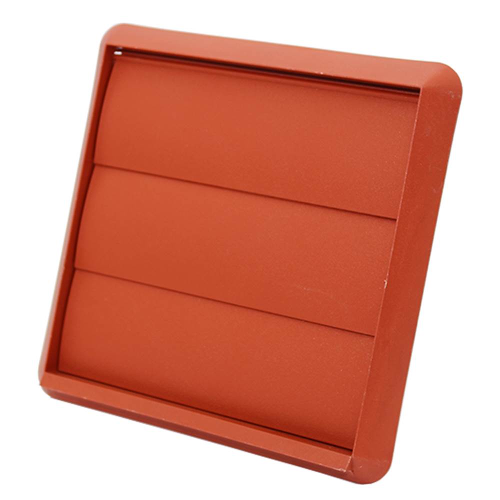 Kair Gravity Grill 110x54mm Rectangular Rear Spigot - Terracotta