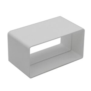 Kair Rectangular Straight Connector - 110x54mm