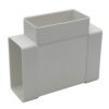 Kair Equal T-Piece Adaptor for Rectangular Plastic Ducting - 110x54mm