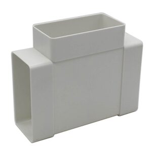 Kair Equal T-Piece Adaptor for Rectangular Plastic Ducting - 110x54mm