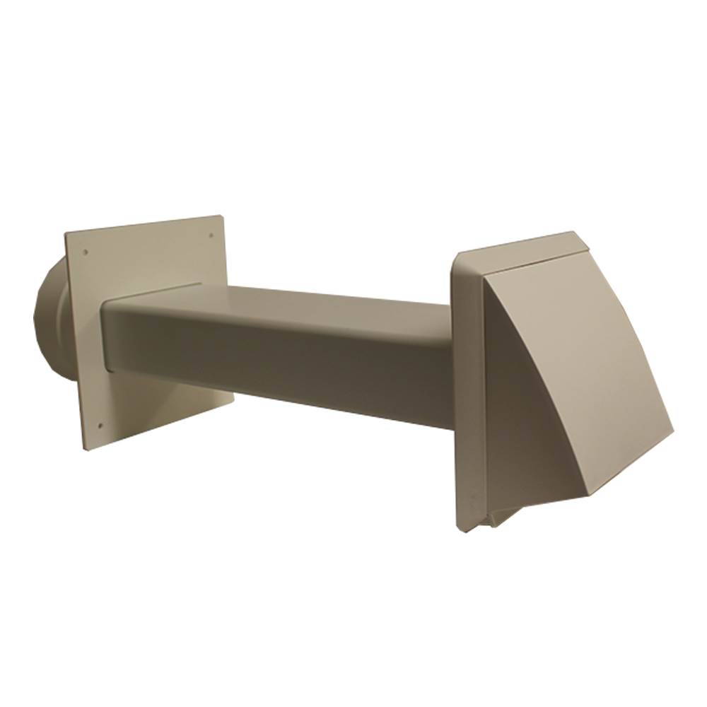 Rectangular Tumble Dryer Kit With Cowl Outlet - Rectangular