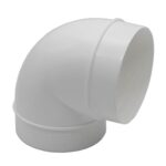 Kair 90 Degree Round Elbow Bend - 100mm