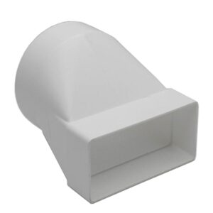 Kair Ducting Adaptor Rectangular to Round - 110x54mm, 100mm