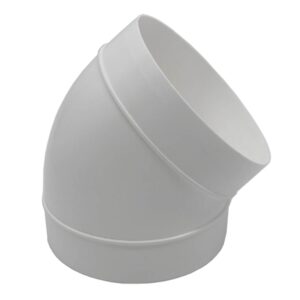 Kair 45 Degree Round Elbow Bend - 125mm