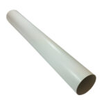 Kair Round Pipe – Rigid Straight Ducting - 125mm, 1m, 1