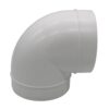 Kair 90 Degree Round Elbow Bend - 125mm