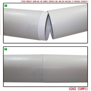 Pallet of 120 x Kair Plastic Ducting Pipe 100mm - 4 inch / 2 Metre Long Length - Rigid Straight Duct Channel