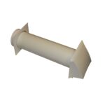 Rectangular Tumble Dryer Kit With Cowl Outlet - Round