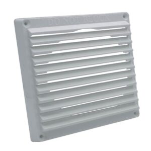 Rytons 6×6 Aircore Louvre Grille - White