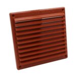 Rytons 6X6 Louvre Ventilation Grille - Terracotta