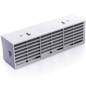 Rytons 9×3 Multifix Air Brick - Grey