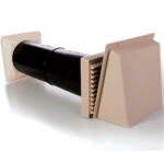 Rytons Cowled Aircore Controllable – Push-Pull Louvre Passive Vent Set - Buff Sand