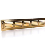 Rytons Door Ventilation Grille - Brass