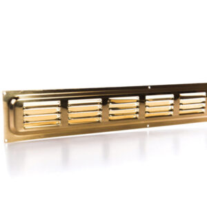 Rytons Door Ventilation Grille - Brass