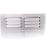 Rytons Louvre Vent Cover - Aluminium, 9X3