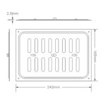 Rytons 9X6 Aluminium Hit & Miss Vent